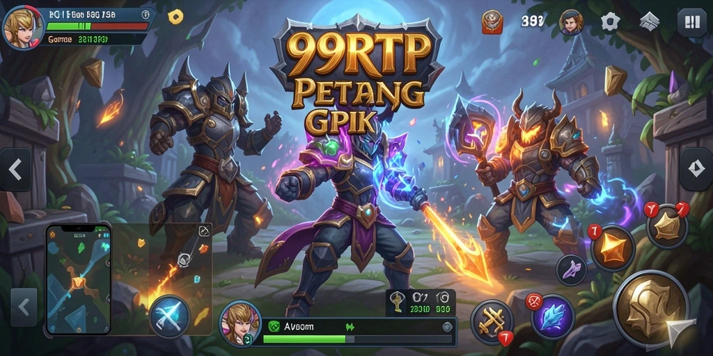 Tampilan antarmuka RPG 99RTP yang interaktif dan menarik.