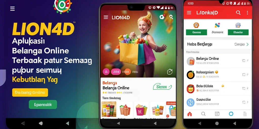 Antarmuka LION4D yang intuitif dan mudah digunakan untuk belanja online.