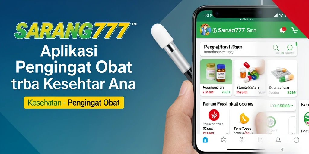 Antarmuka aplikasi Pengingat Obat yang langsung dan informatif.