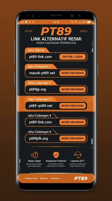 Tampilan link alternatif pt89